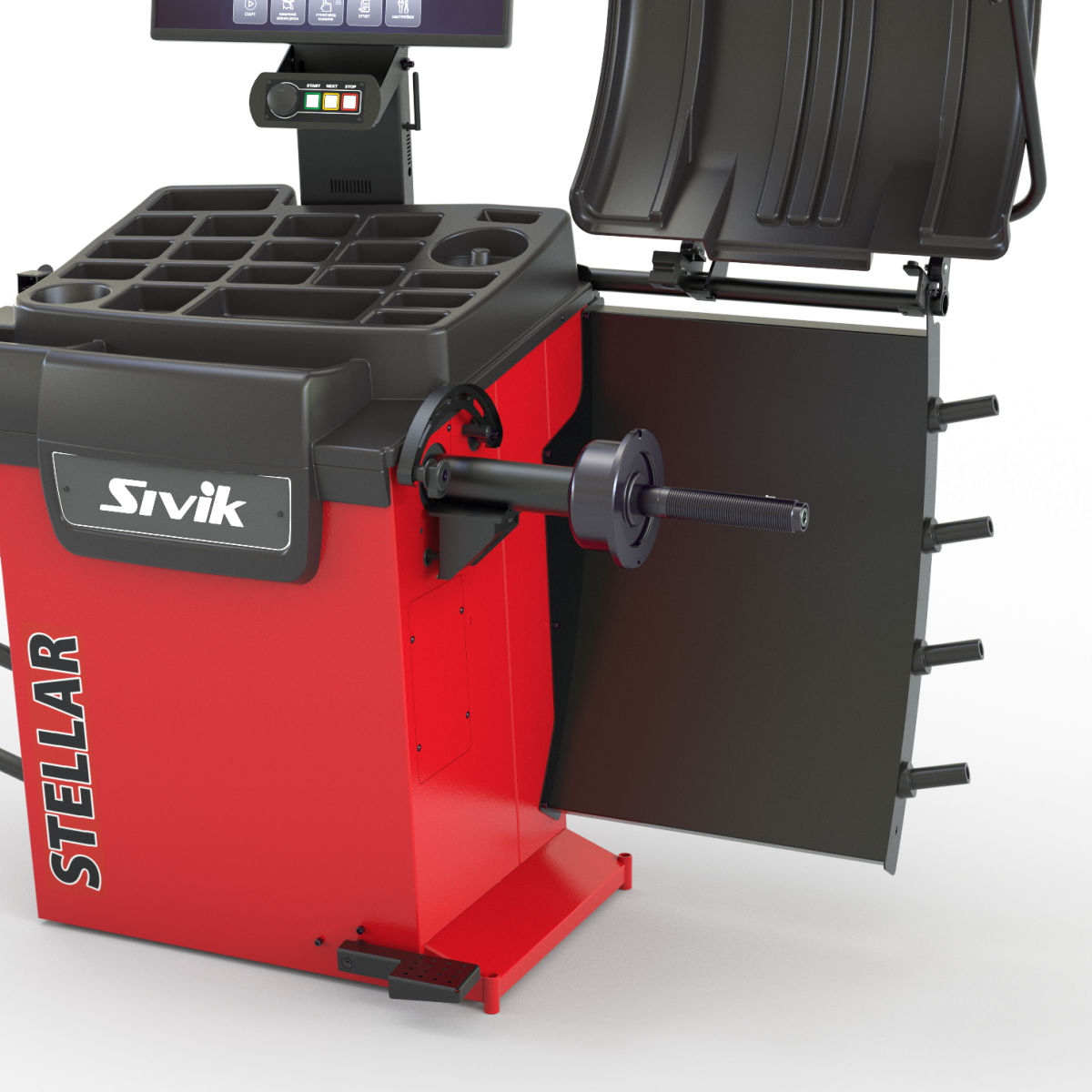 Лучшая эргономика в модельном ряду балансировочных станков Sivik