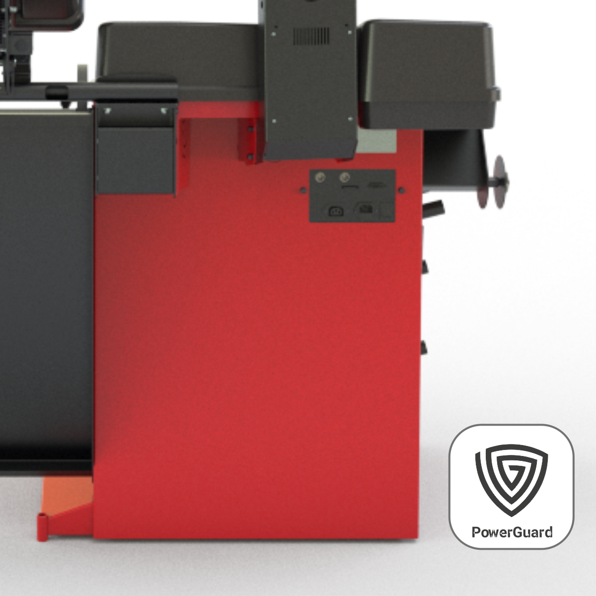 СТАНОК НАДЕЖНО ЗАЩИЩЕН ОТ СКАЧКОВ НАПРЯЖЕНИЯ