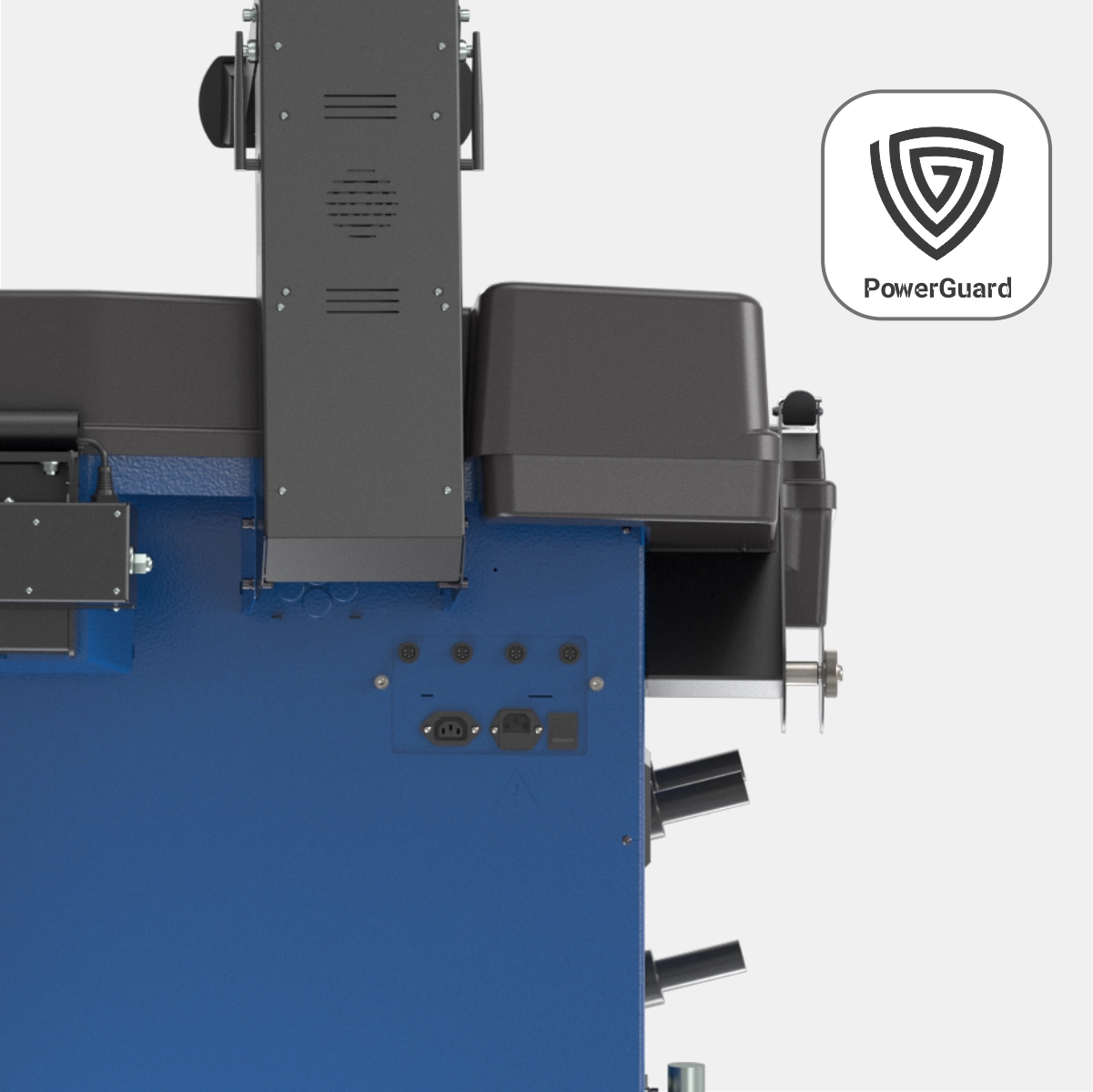 Станок надежно защищен от скачков напряжения